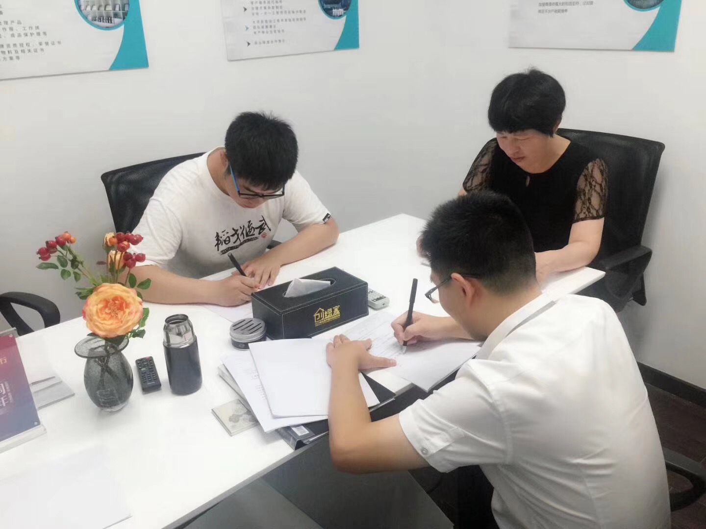 熱烈祝賀唐總簽約創(chuàng)綠家宿州市縣級代理！