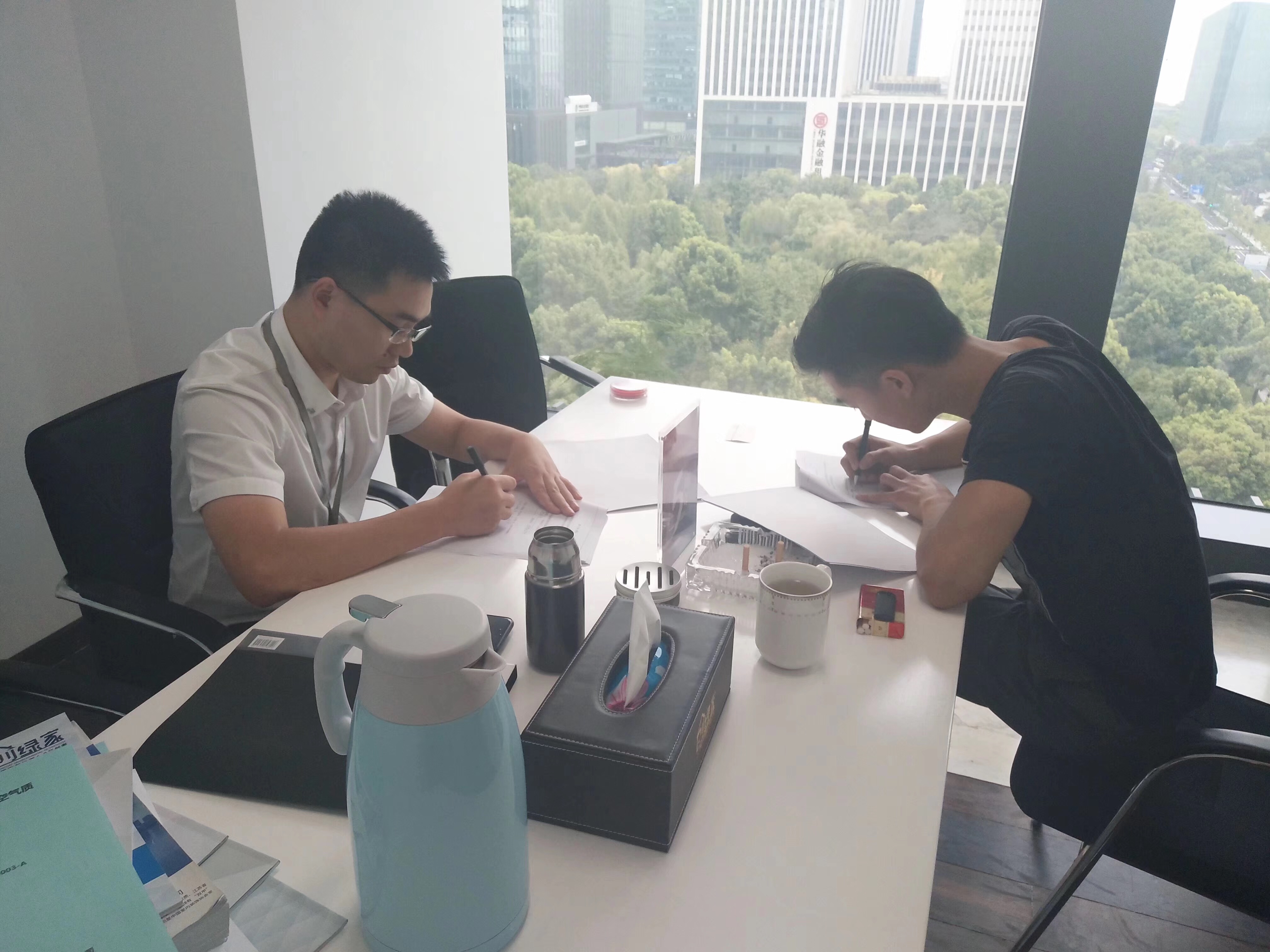 熱烈祝賀許總簽約創(chuàng)綠家滁州市區(qū)級代理！