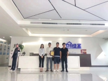 熱烈祝賀倪總、秦總、周總簽約創(chuàng)綠家寧波市區(qū)級代理！