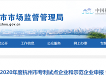 喜報(bào)！創(chuàng)綠家被認(rèn)定為2020年度杭州市專利試點(diǎn)企業(yè)