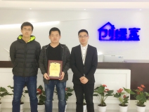 熱烈祝賀李總、高總簽約創(chuàng)綠家東營市區(qū)級代理！