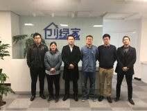 中室協(xié)凈化委秘書長楊軍、執(zhí)行主任尚婕蒞臨創(chuàng)綠家指導工作！