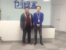 熱烈祝賀駐馬店劉總成功加入創(chuàng)綠家！