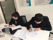 熱烈祝賀劉總、褚總簽約創(chuàng)綠家浙江省臺州市縣級代理！