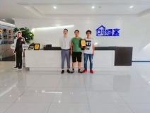 熱烈祝賀王總簽約創(chuàng)綠家上海市區(qū)級代理！
