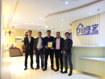 熱烈祝賀周總簽約創(chuàng)綠家鷹潭市區(qū)級代理！