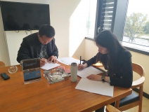 熱烈祝賀張總簽約創(chuàng)綠家江西省市級代理！