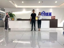 熱烈祝賀陳總簽約創(chuàng)綠家江蘇省南京市溧水縣區(qū)級(jí)代理！